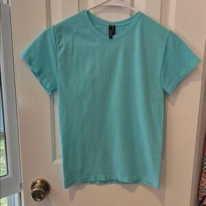 Daisy Fuentes Mint Green Short Sleeve Tee